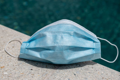 High angle view of shoes