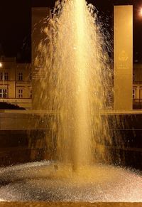 View of fountain