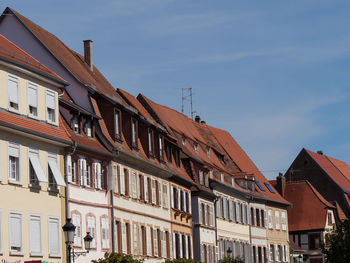 Wissembourg in the french alsace
