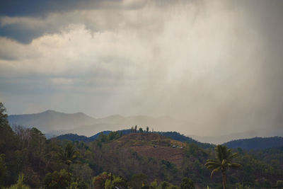 Panoramic view of landscape against sky