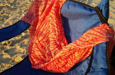 Low section of woman