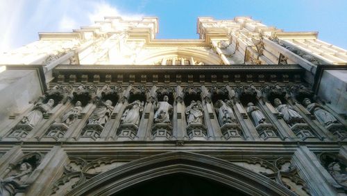 Low angle view of cathedral