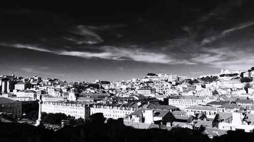 Cityscape against sky