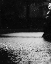 Surface level of road