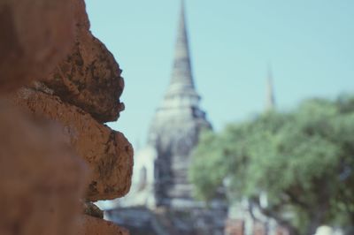 View of a temple