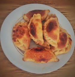 Close-up of food in plate