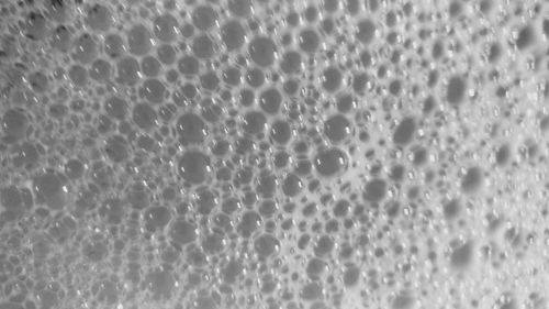 Full frame shot of bubbles