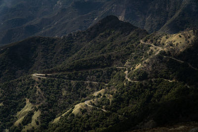 Scenic view of mountains