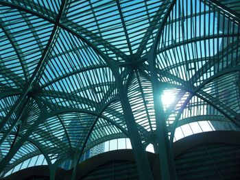 Low angle view of ceiling