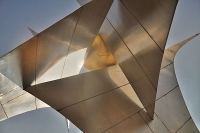 Low angle view of built structure against sky