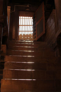 Low angle view of stairs