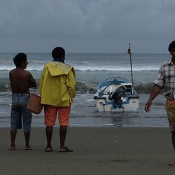 People on beach