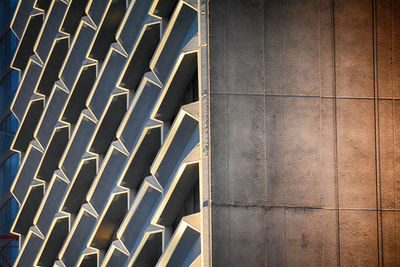 Full frame shot of modern building