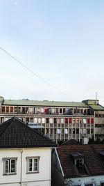 Residential building against sky