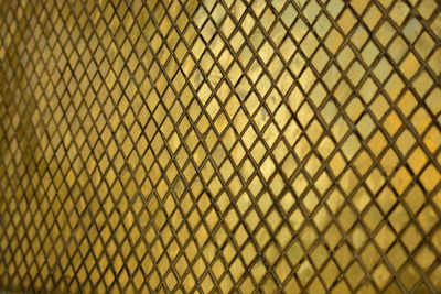 Full frame shot of metal grate