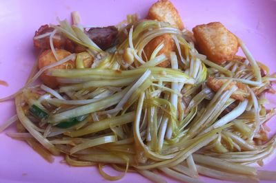 Close-up of pasta