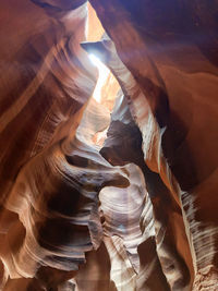 Antelope canyon rock formation