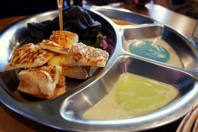 Close-up of food in container