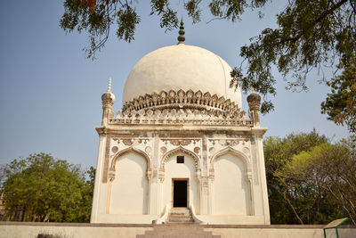 Low angle view of a temple