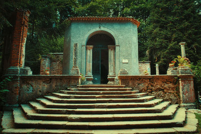 Entrance of old building