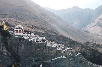 Scenic view of mountains