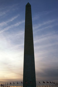 Low angle view of monument
