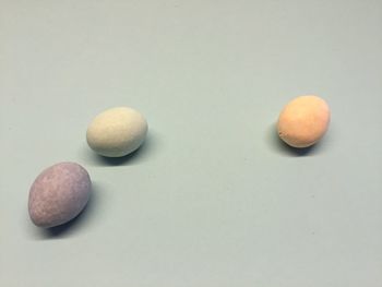 Close-up of food on white background