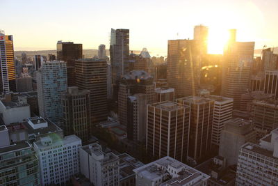 Aerial view of cityscape