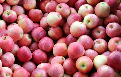 Full frame shot of apples