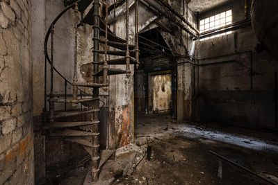 Abandoned paper factory
