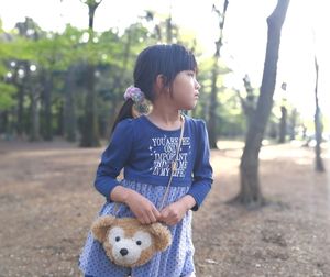 Portrait of young asian girl