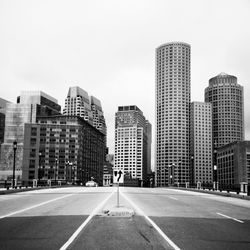 View of city buildings