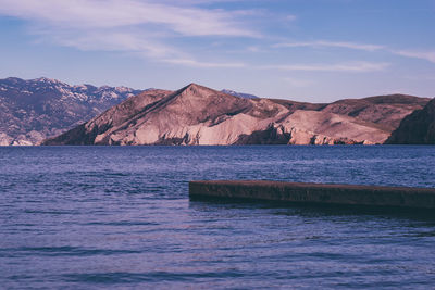 Scenic view of lake