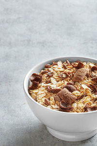 Close-up of food in bowl on table