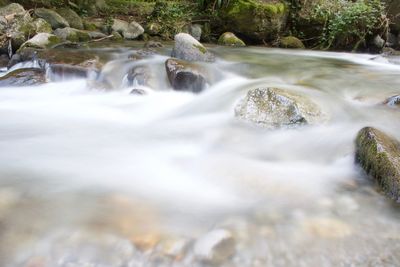 Blurred motion of stream 
