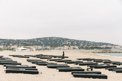 Idyllic beach in france