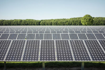 Germany, kevelaer, solar plant