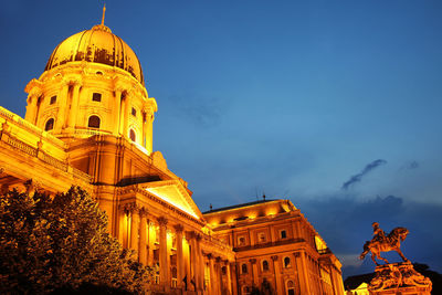 Low angle view of historical building against sky