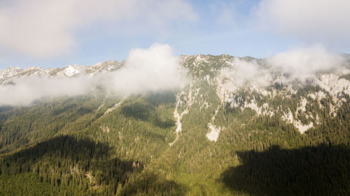 Panoramic view of landscape against sky