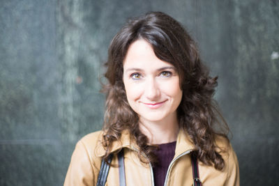 Portrait of young woman