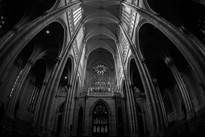 Interior of church