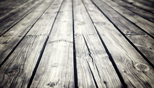 Full frame shot of wooden floor