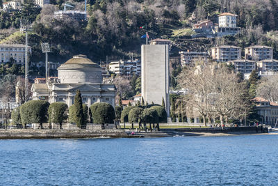 Buildings at waterfront