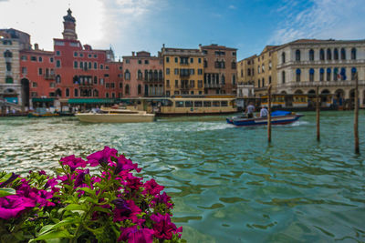 View of buildings in city