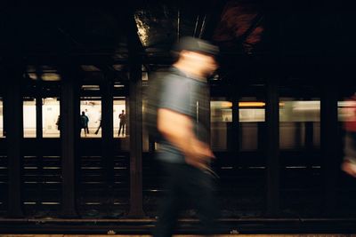 blurred motion