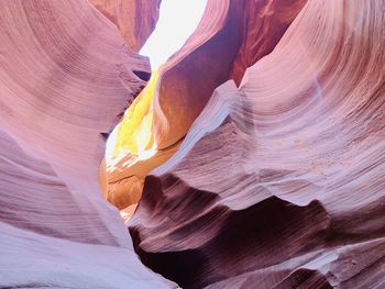 Rock formations in canyon