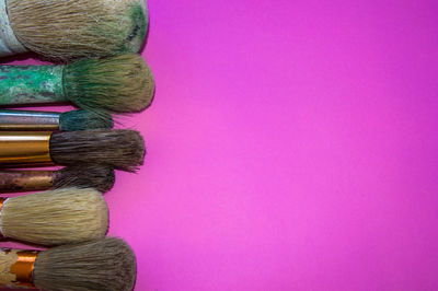 Close-up of multi colored pencils