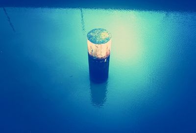 Reflection of trees in water