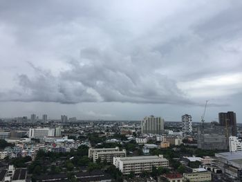 Cityscape against sky