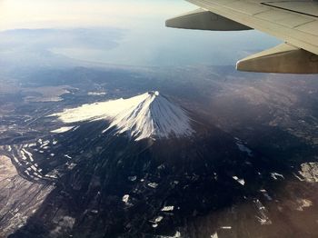 Aerial view of landscape